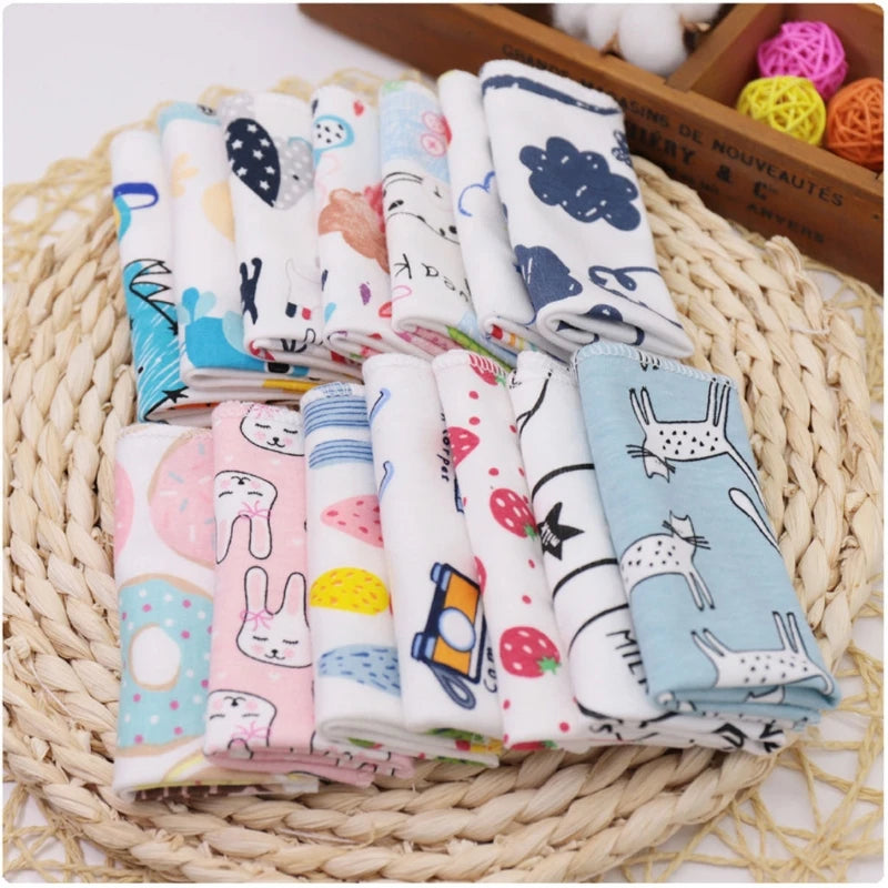 5PCS Muslin Cotton Baby Bath Towels