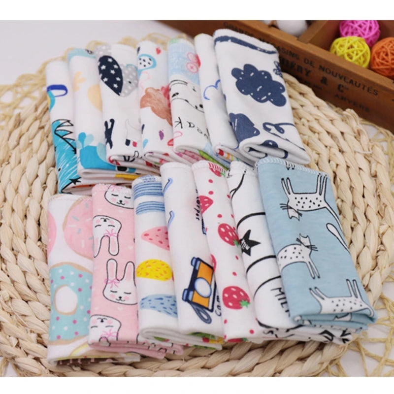 5PCS Muslin Cotton Baby Bath Towels