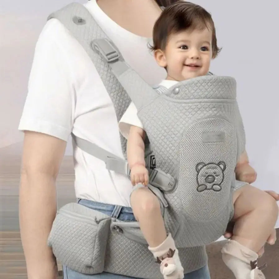 Baby Carrier Ergonomic Design Adjustable Shoulder Straps Comfortable and Safe Baby Carrier for Men and Women Baby Sling Baby