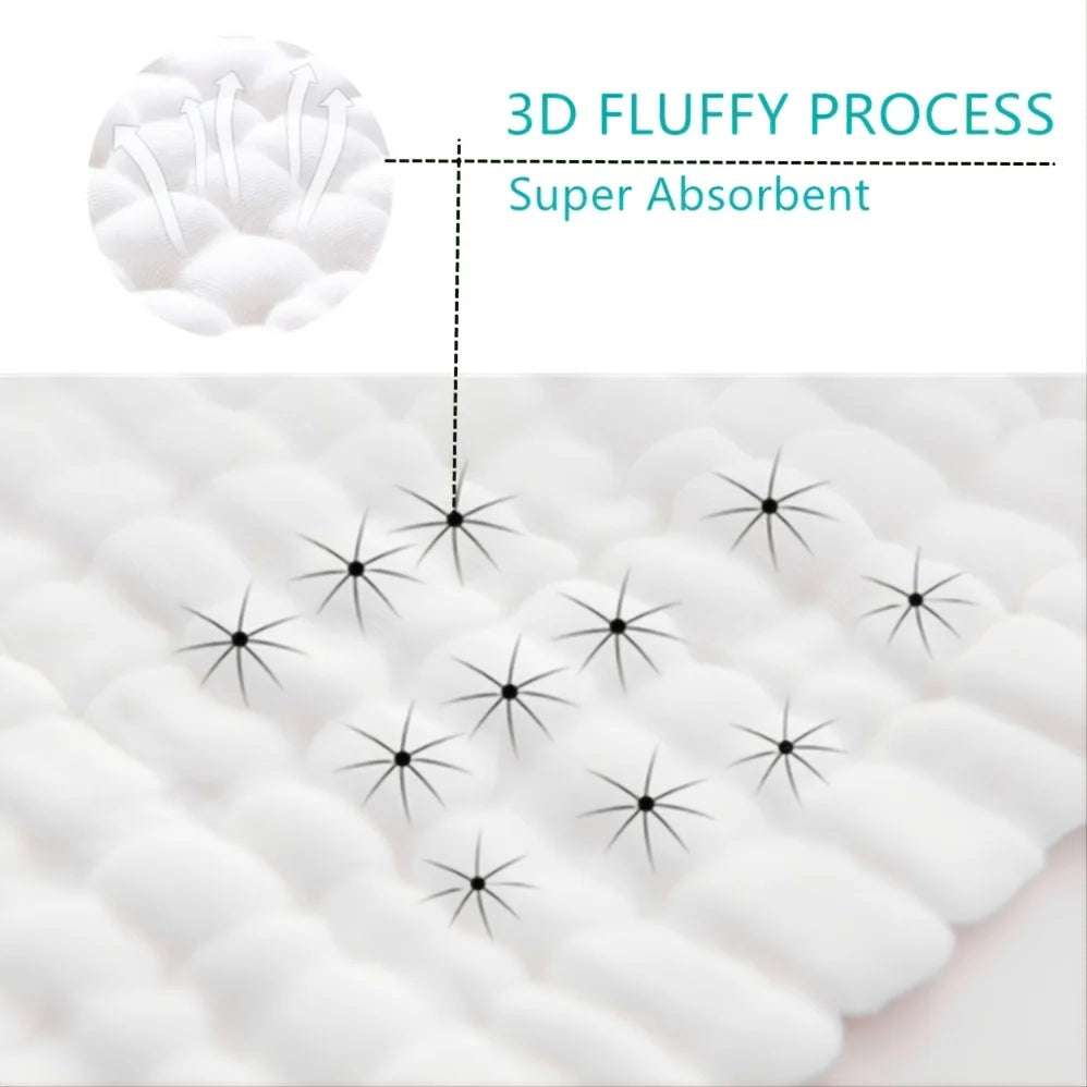 Large Muslin Burp Cloths for Babies