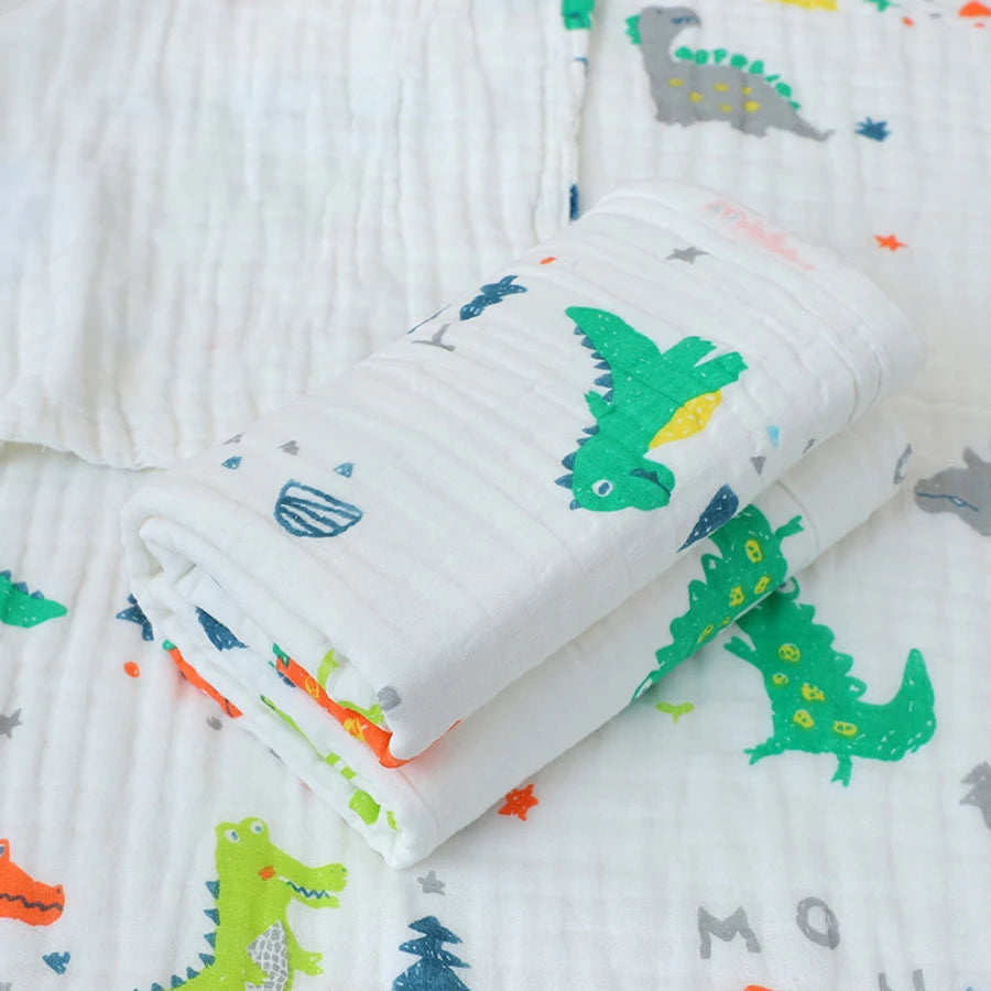 Newborn Baby Cotton Swaddle Bathrobe