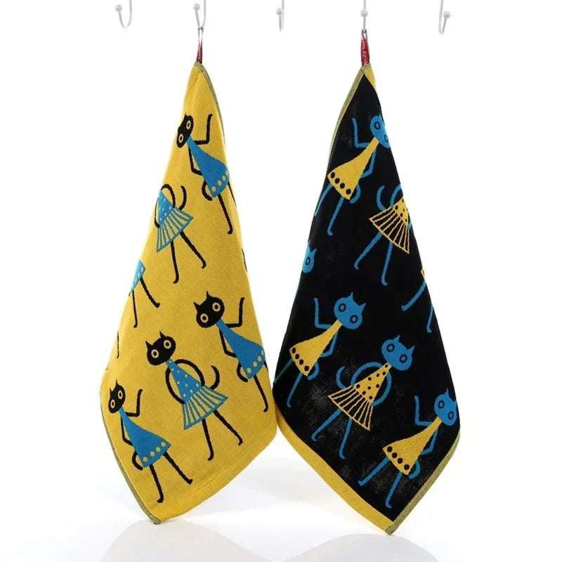 Baby Cartoon Towel 3-Layer Gauze