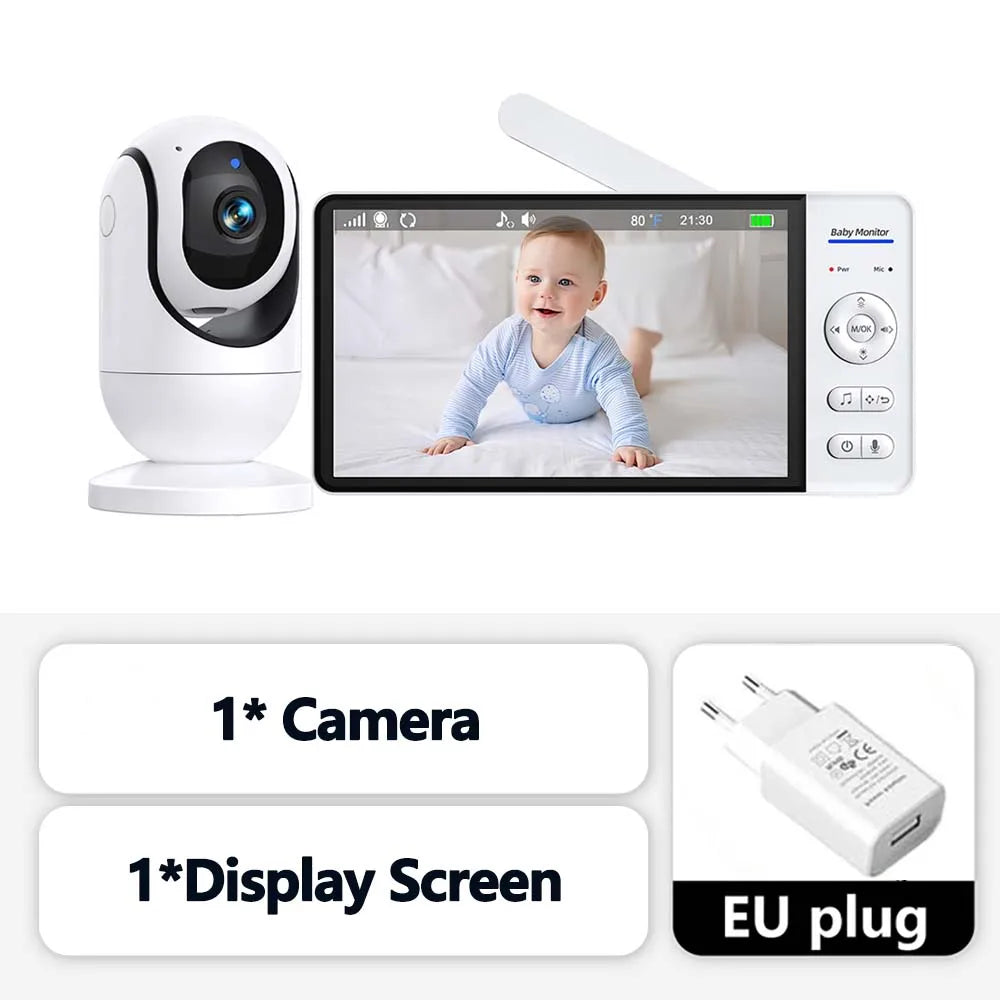 7" Screen Baby Monitor with Camera