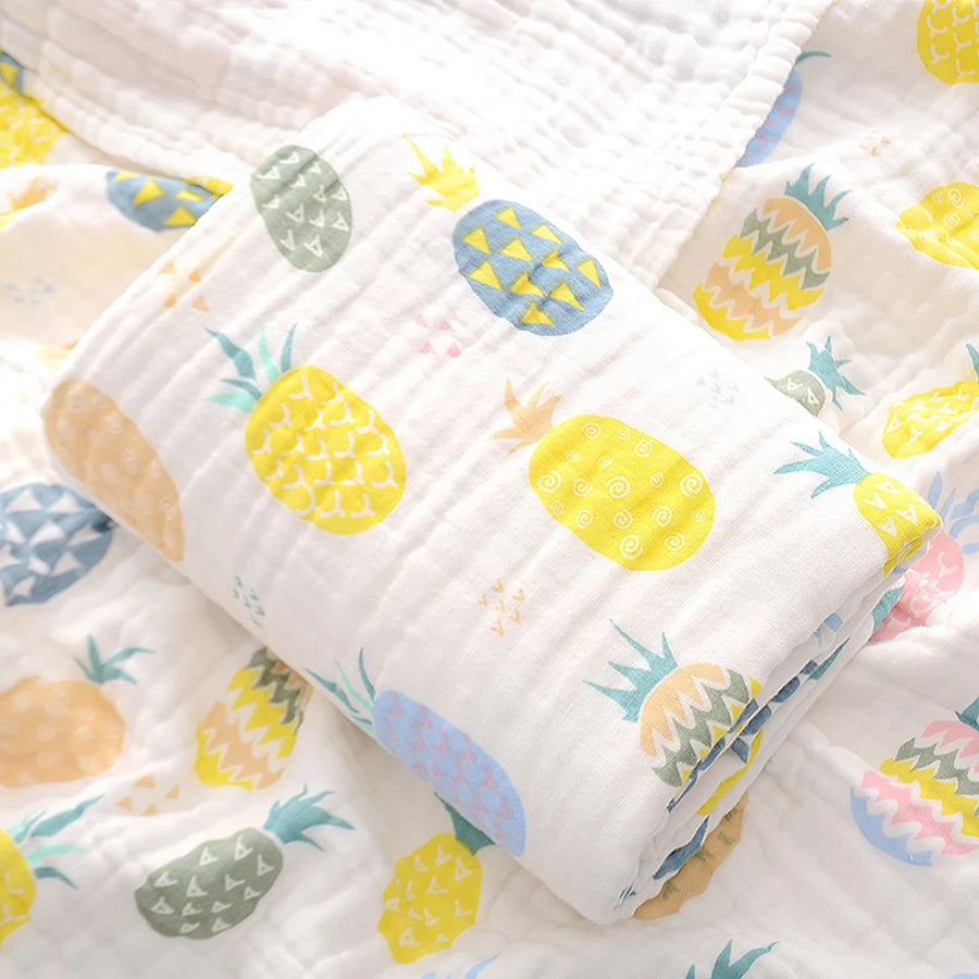 Newborn Baby Cotton Swaddle Bathrobe