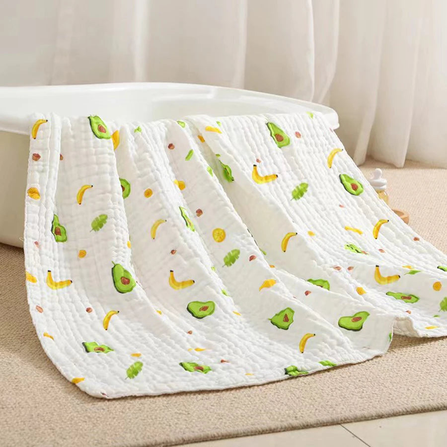 Newborn Baby Cotton Swaddle Bathrobe