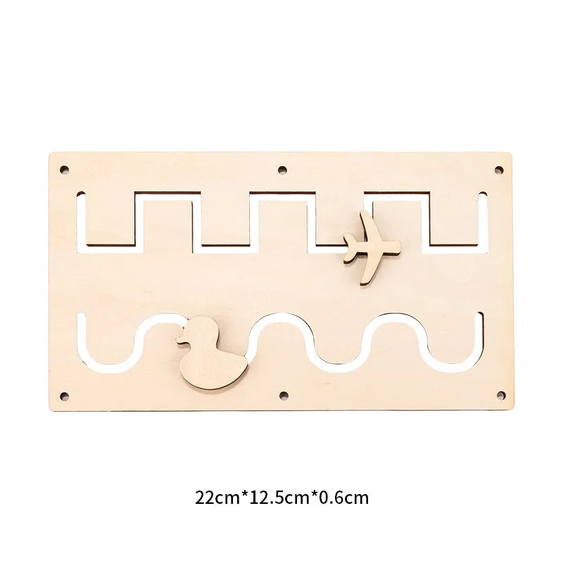 DIY Montessori Busy Board Accessories Kit