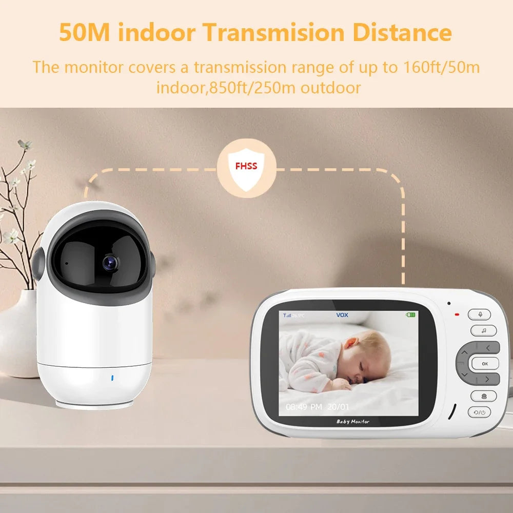 VB802 3.2" LCD Baby Monitor Camera