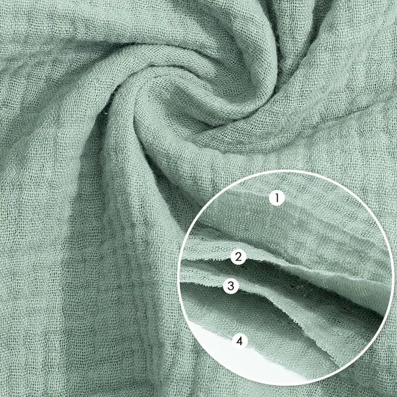 2/5PCS Muslin Newborn Baby Towels