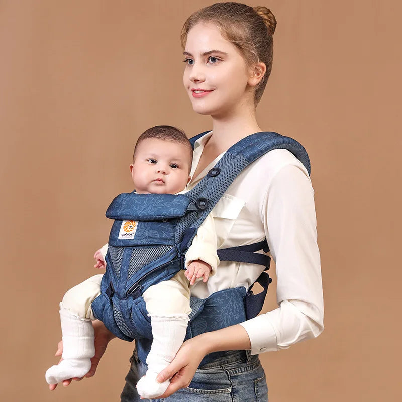 Egobaby 360 Omni Baby Carrier Cotton Breathable Ergonomic Backpacks Holder Shoulder Waist Belt Sling Suspenders