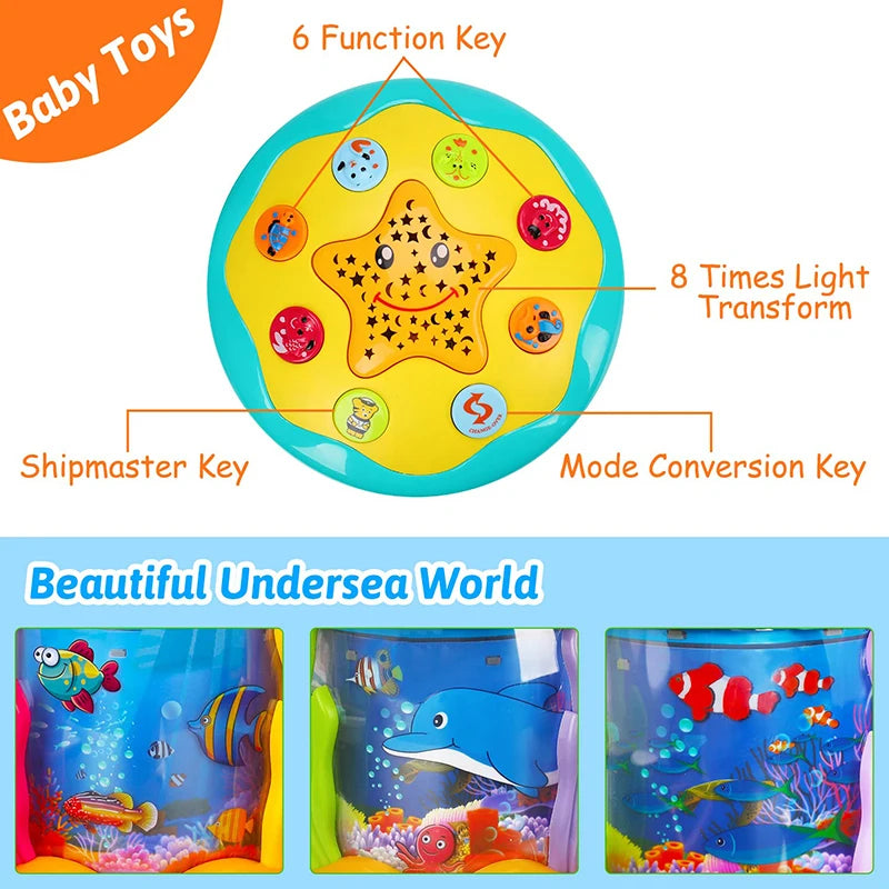 Baby Ocean Light Projector Musical Toy