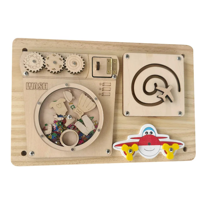 DIY Montessori Busy Board Accessories Kit