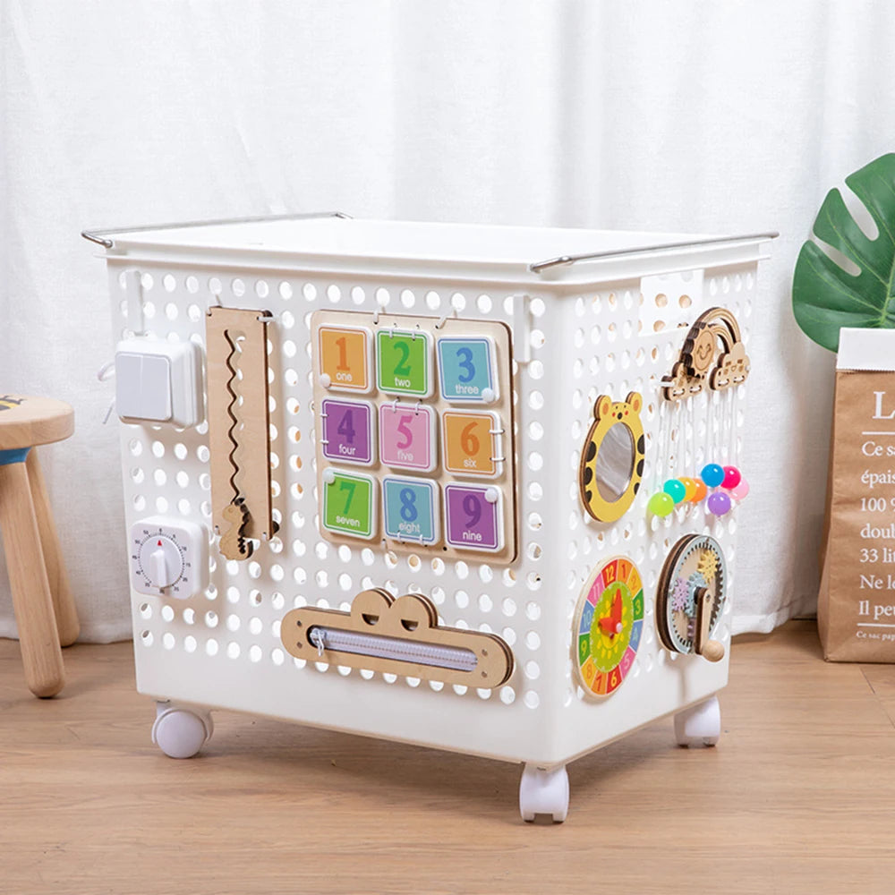 DIY Montessori Busy Board Accessories Kit