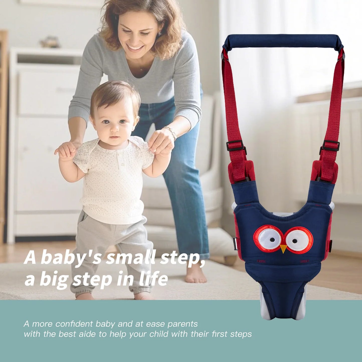 Baby Walker Strap / Detachable / Toddler Walking Aid Support Training Tool - Suitable for 6-24 Months