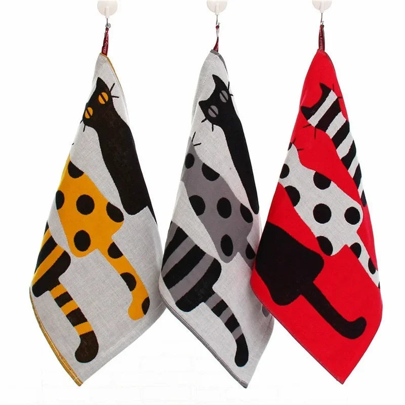 Baby Cartoon Towel 3-Layer Gauze