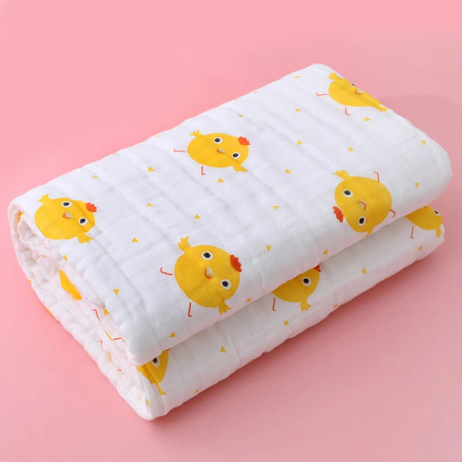 Newborn Baby Cotton Swaddle Bathrobe