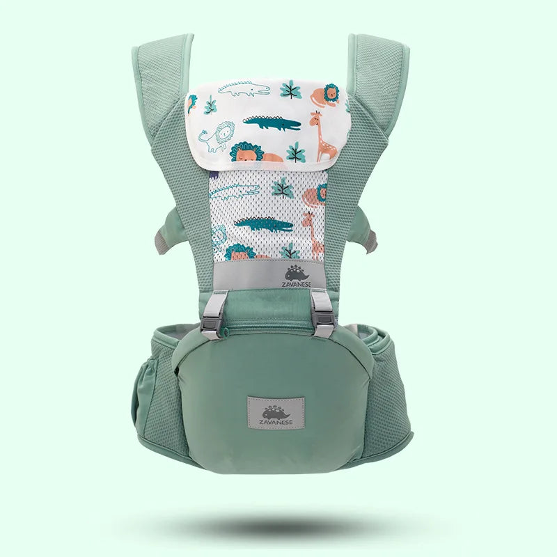 New Ergonomic Baby Carrier Infant Baby Hipseat Carrier 3 In 1 Front Facing Ergonomic Kangaroo Baby Wrap Sling 0-48 Month