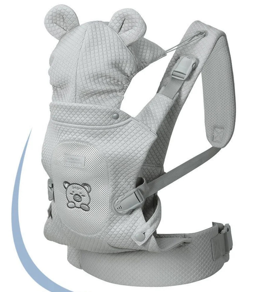 Baby Carrier Ergonomic Design Adjustable Shoulder Straps Comfortable and Safe Baby Carrier for Men and Women Baby Sling Baby