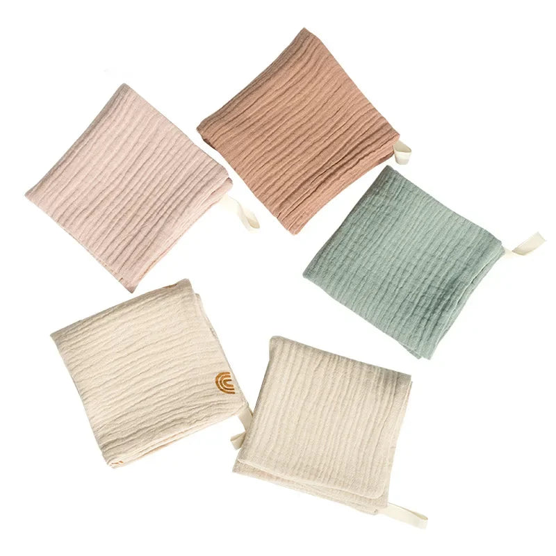 2/5PCS Muslin Newborn Baby Towels