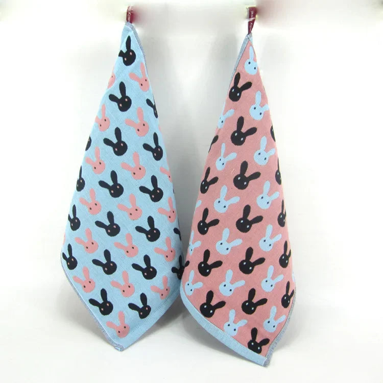Baby Cartoon Towel 3-Layer Gauze