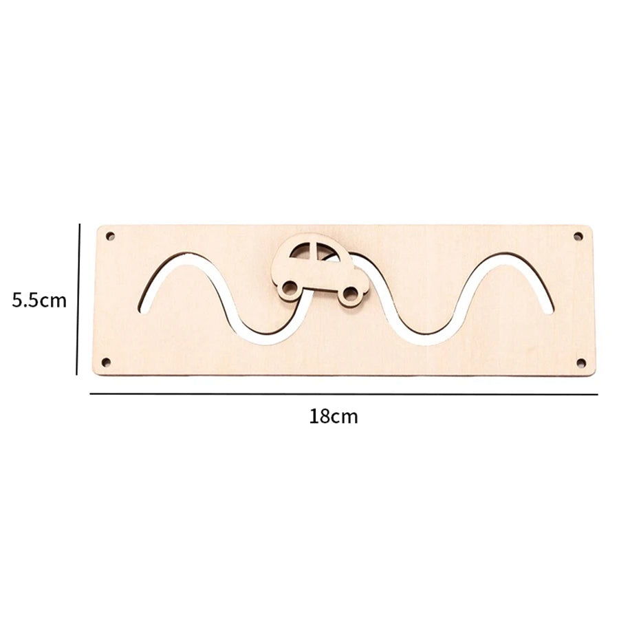 DIY Montessori Busy Board Accessories Kit