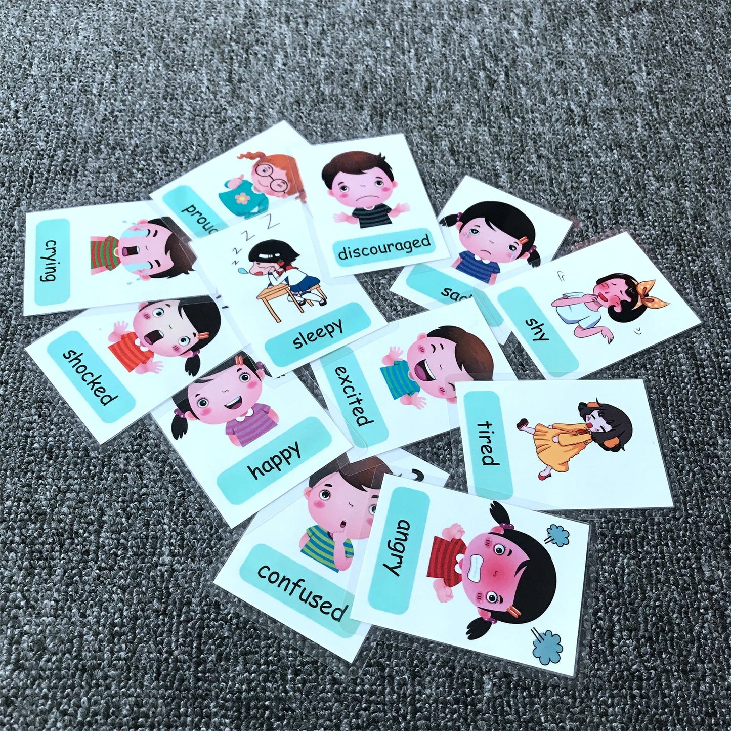 Montessori Kids English Flashcards Learning Cards
