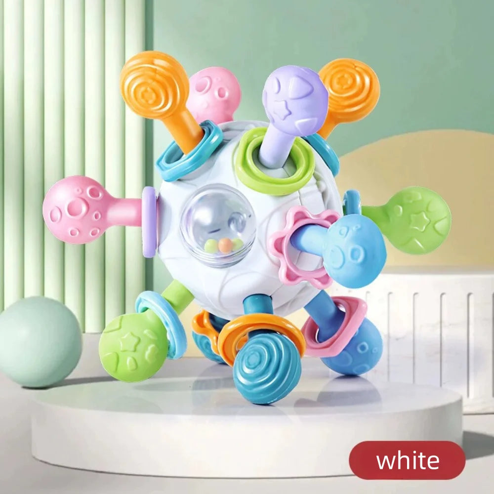 Manhattan Baby Grasping Ball Teether Rattle