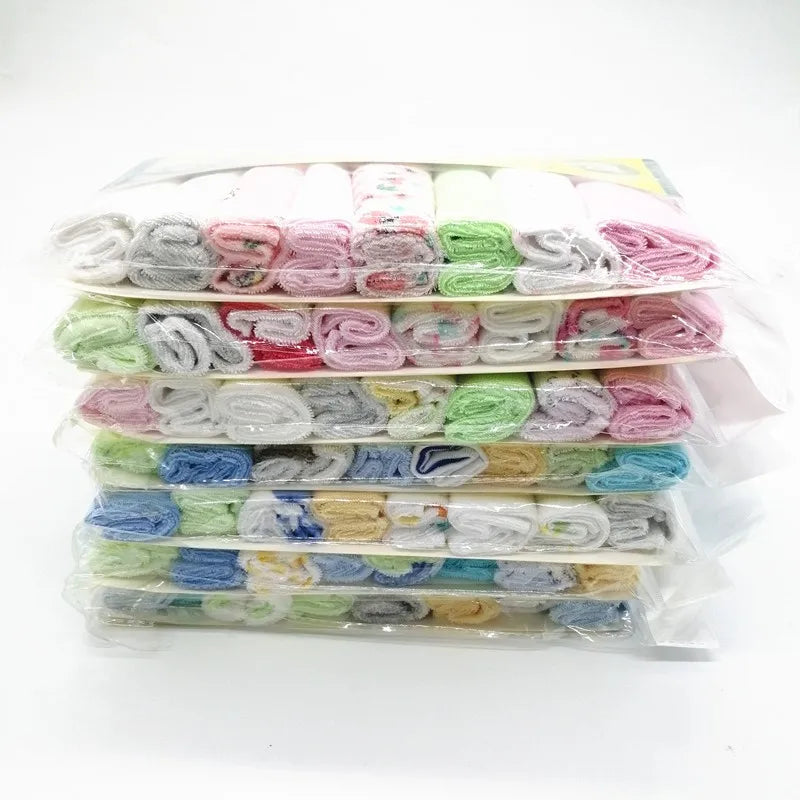 8PCS Baby Washcloth Soft Face Towels