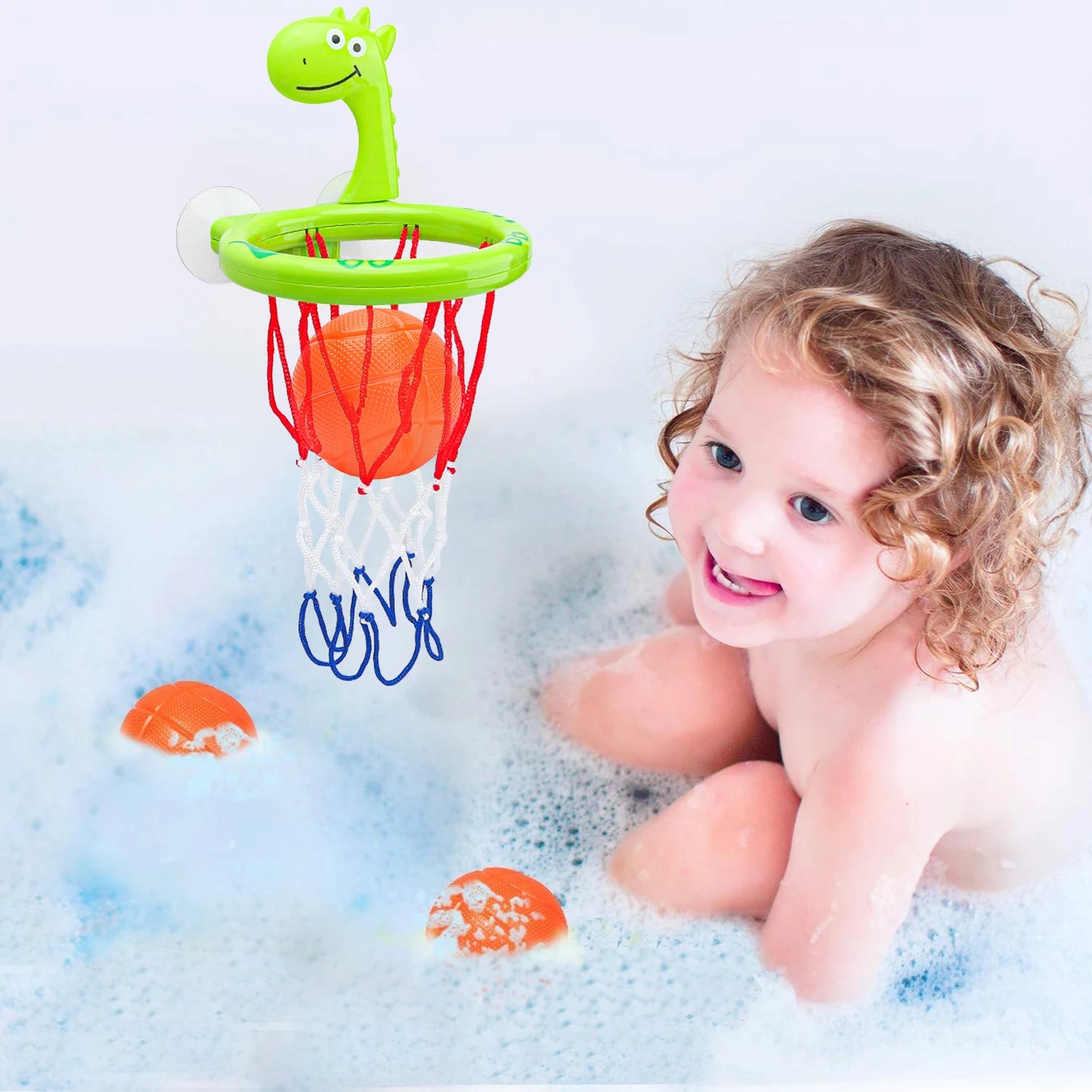 Baby Bath Shooting Basketball Hoop Toy