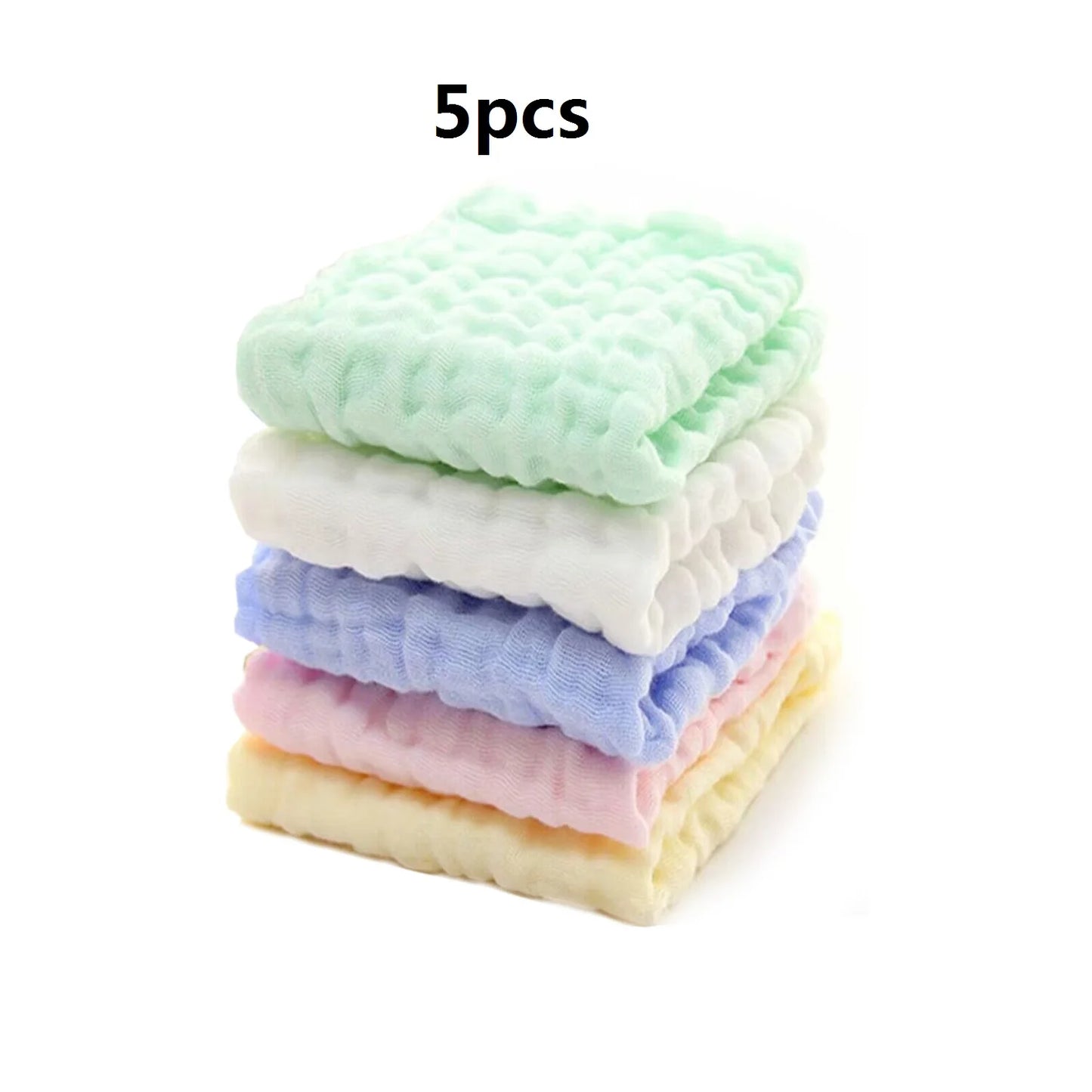 Baby Muslin Washcloth for Sensitive Skin