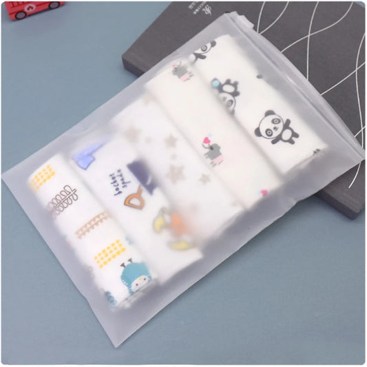 5PCS Muslin Cotton Baby Bath Towels