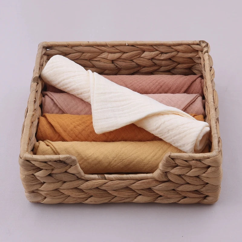 5PCS Baby Cotton Gauze Hand Towels