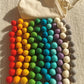 Montessori Wooden Tray with Felt Balls