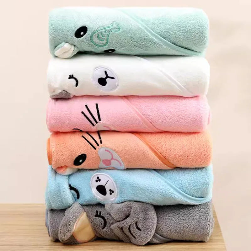 Baby Cartoon Towel 3-Layer Washcloth