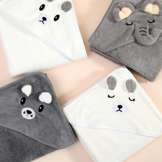 Baby Cartoon Towel 3-Layer Washcloth