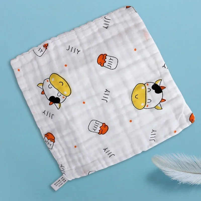 Random 5PCS Muslin Baby Towels Cotton