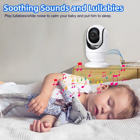7" Screen Baby Monitor with Camera