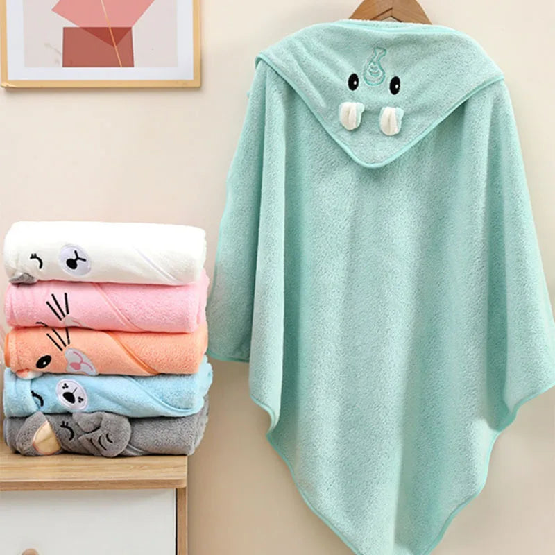 Baby Cartoon Towel 3-Layer Washcloth