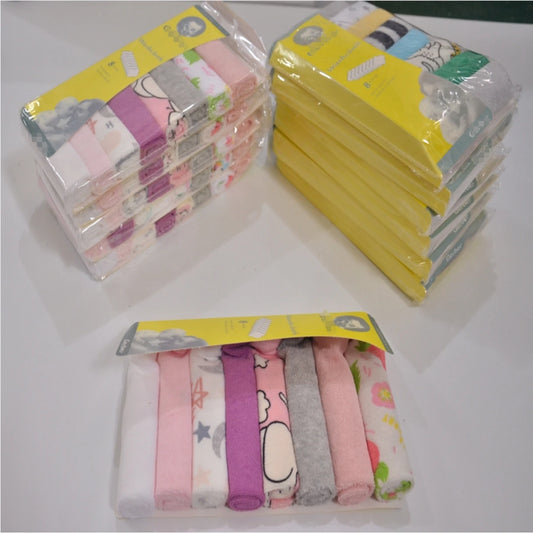8PCS Baby Washcloth Soft Face Towels