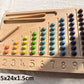 Montessori Wooden Tray with Felt Balls