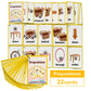 Kids Montessori Baby Learn English Word Card Flashcards Cognitive Educational Toys Picture Memorise Games Gifts for Children