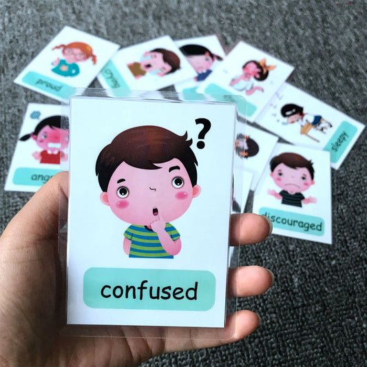 Montessori Kids English Flashcards Learning Cards