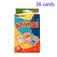 Montessori English Words Flashcards for Kids