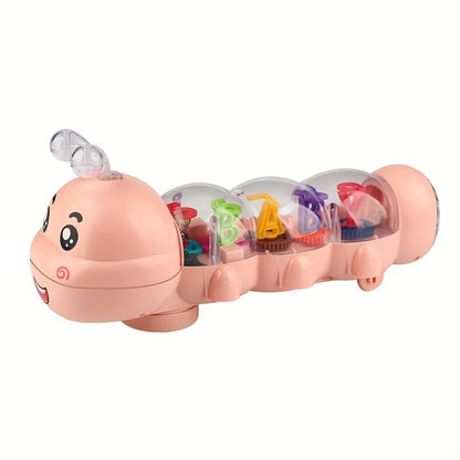 Caterpillar Crawling Toy Music & Lights