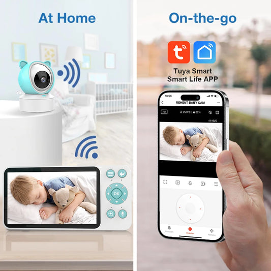 Tuya Smart WiFi Video Baby Monitor