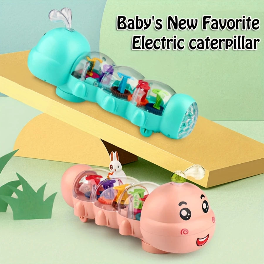 Caterpillar Crawling Toy Music & Lights