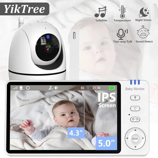5" Baby Monitor Two-Way Audio Camera