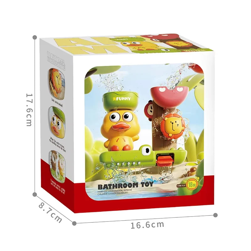 Interactive Baby Bath Toys with Suction