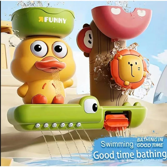 Interactive Baby Bath Toys with Suction
