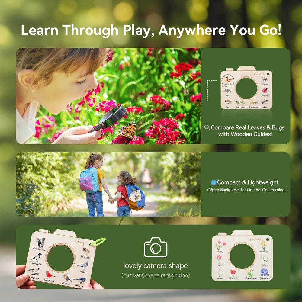 Montessori Wooden Puzzle Toys for Kids