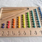 Montessori Wooden Tray with Felt Balls
